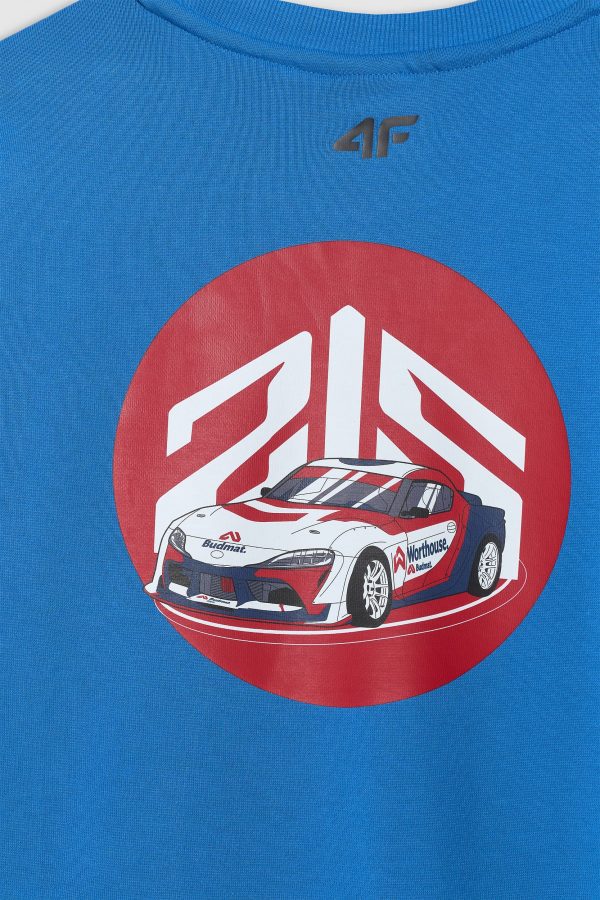 Worthouse Drift Team 4F pullover sweatshirt - blue
