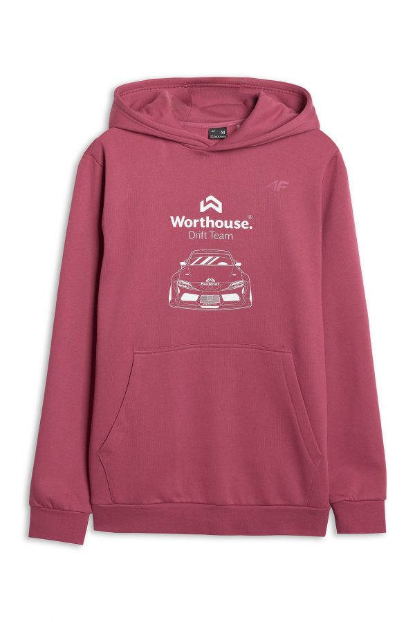 Worthouse Drift Team 4F Hoodie - pink