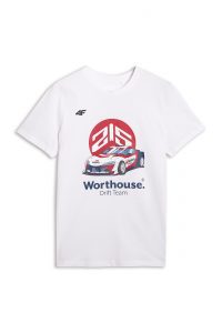 Worthouse Drift Team 4F T-shirt - white